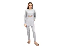 Dámské pyžamo šedá model 8023758 - NoiDiNotte