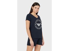 Dámské pyžamo tm.modrá model 15218469 - Emporio Armani