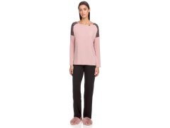 Dvoudílné dámské pyžamo pink model 16257661 - Vamp