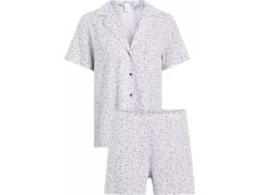 Dámské pyžamo WOVEN SHORT SET sv. fialové model 19650880 - Calvin Klein