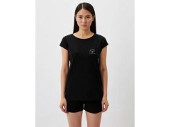 Dámské pyžamo 00020 černé model 19916467 - Emporio Armani