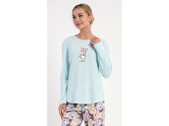 Dámské pyžamo dlouhé model 22406081 - Vienetta