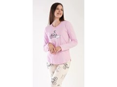 Dámské pyžamo dlouhé na model 22407983 - Vienetta Secret