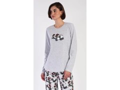 Dámské pyžamo dlouhé model 22407512 - Vienetta Secret