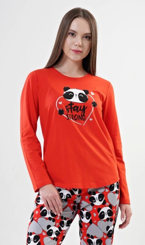 Dámské pyžamo dlouhé Stay model 22408232 - Vienetta Secret