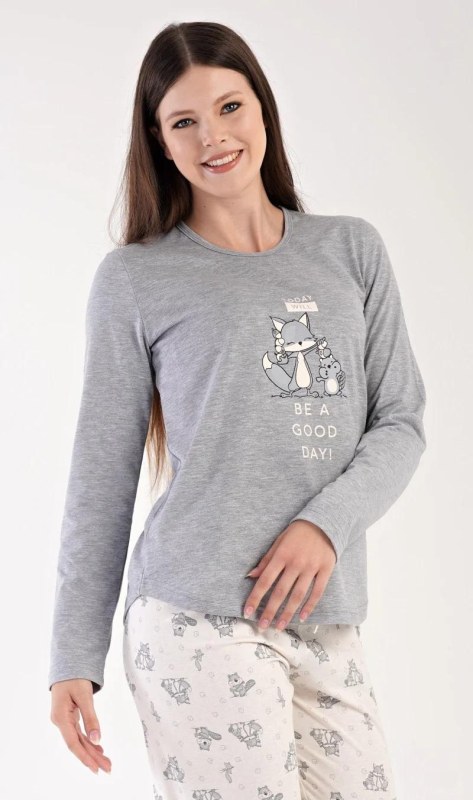 Dámské pyžamo dlouhé Forest model 22407981 - Vienetta Secret