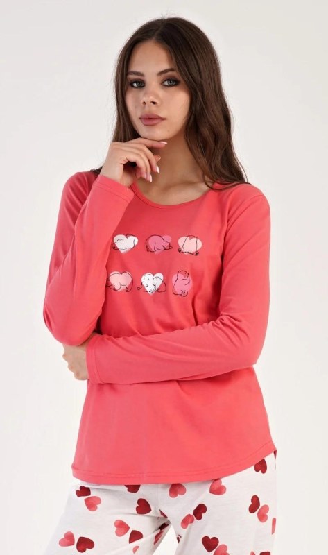 Dámské pyžamo dlouhé model 22407976 - Vienetta Secret