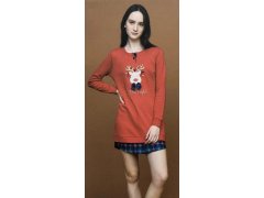 Dámská noční košile červená model 7936170 - NoiDiNotte