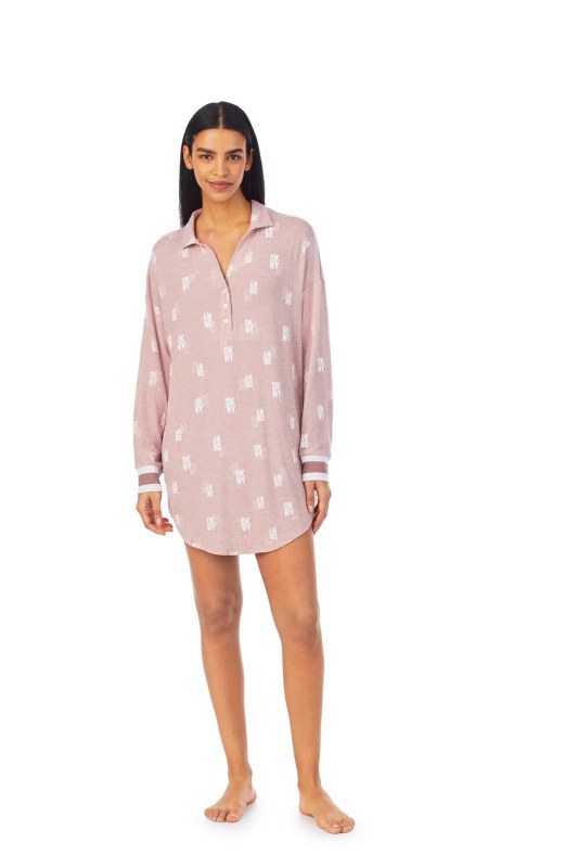 Dámská noční košile model 18893688 215 starorůžová - DKNY - pyžama