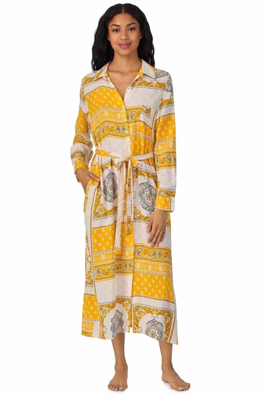 Dámská noční košile žlutá model 19772539 - DKNY