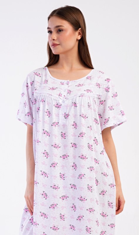 Dámská noční košile s krátkým rukávem model 22405758 - Vienetta