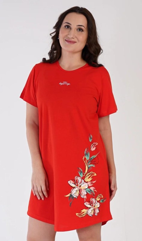 Dámská noční košile s krátkým rukávem model 22407748 - Vienetta