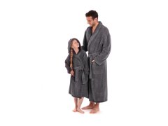 Župan unisex Athena model 19392178 Tmavě šedá - Vestis