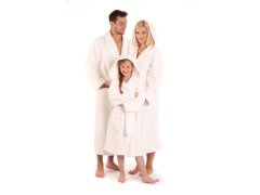 AKCE Unisex župan s kapucí Athena bílý model 19361538 - Vestis