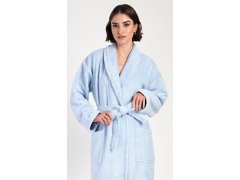 Dámský župan dlouhý se šálovým límcem model 22406315 - Vienetta