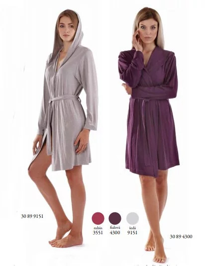 Dámský župan Angora 30 89 model 9087464 fialová - Vestis - Doplňky čepice, rukavice a&nbsp;šály