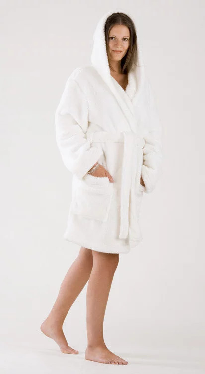 Dámský župan s kapucí model 14649934 Lilly - Vestis