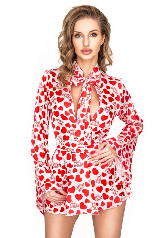 Svůdný župan model 18171418 Short Robe - Anais
