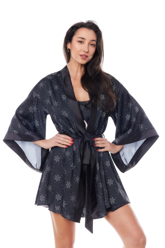 Krásný župan Aster model 19309851 black - Anais
