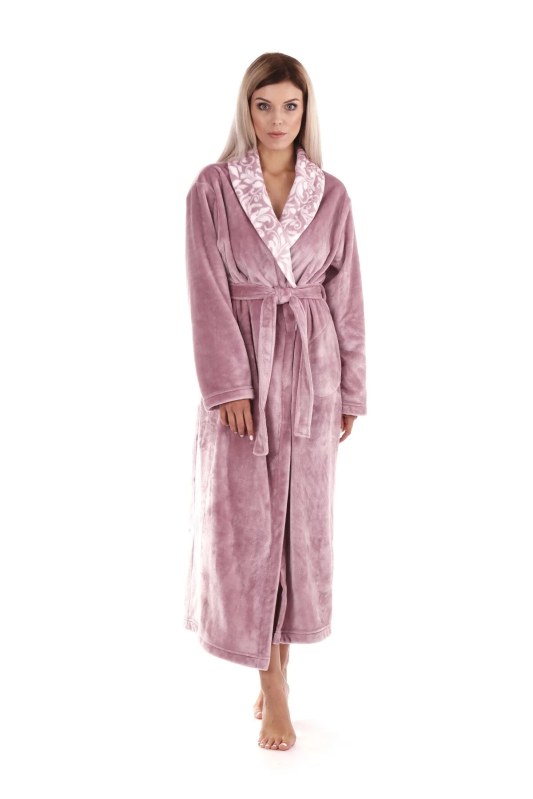 Dámský župan FLORA se šálovým límcem Světle model 21731090 - Vestis
