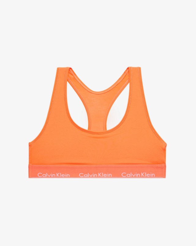 Sportovní podprsenka model 7854991 oranžová - Calvin Klein - Doplňky čepice, rukavice a šály