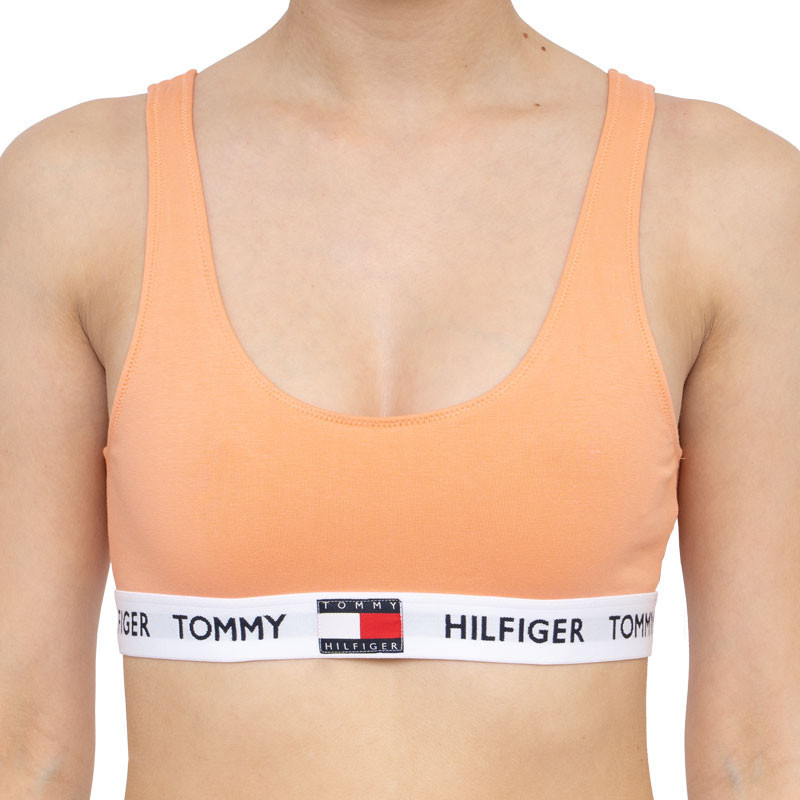 Sportovní podprsenka model 9005214 oranžová - Tommy Hilfiger - Doplňky čepice, rukavice a šály