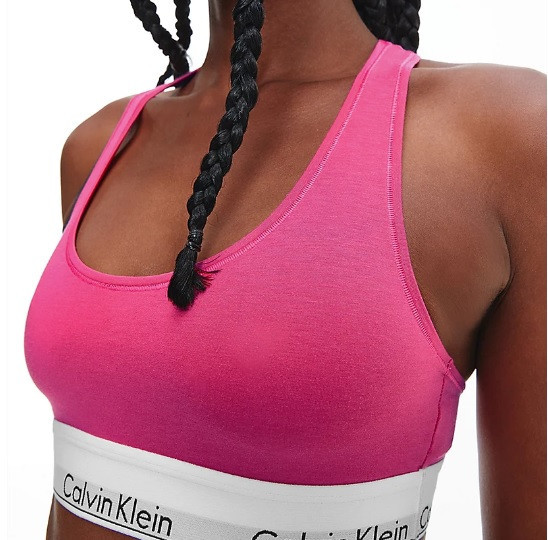 Sportovní podprsenka tmavě růžová model 17507901 - Calvin Klein - Doplňky čepice, rukavice a šály