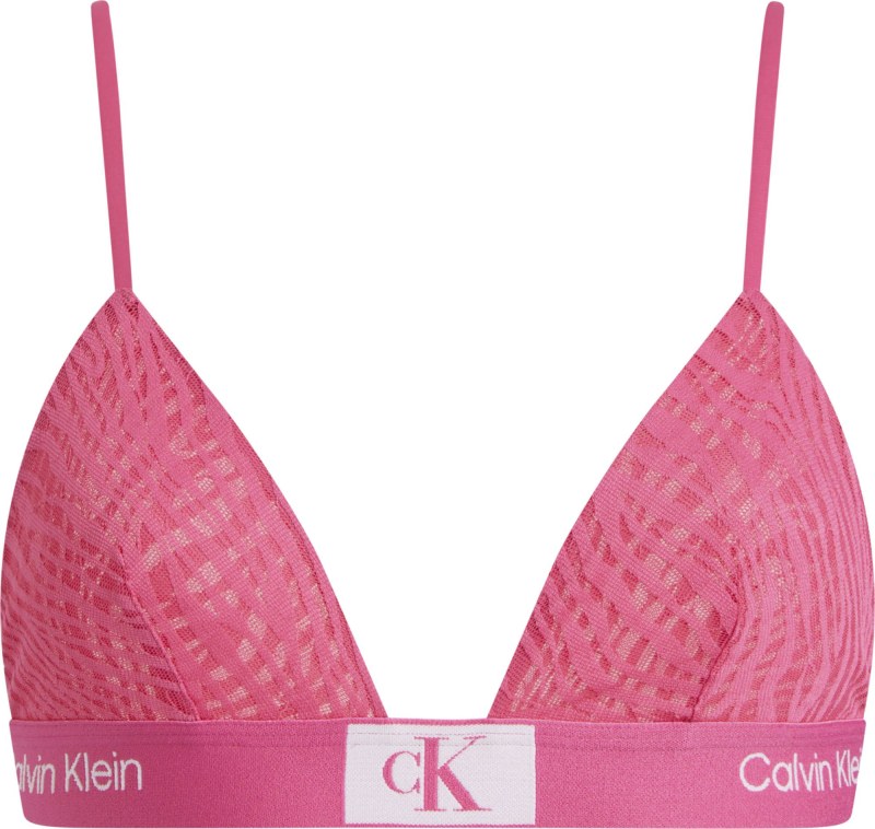 Dámská podprsenka 000QF7377E FUD tm. růžová - Calvin Klein - Dámské spodní prádlo kalhotky