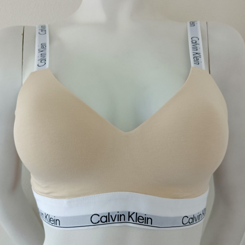 Dámská podprsenka světle béžová model 20969709 - Calvin Klein - svetry