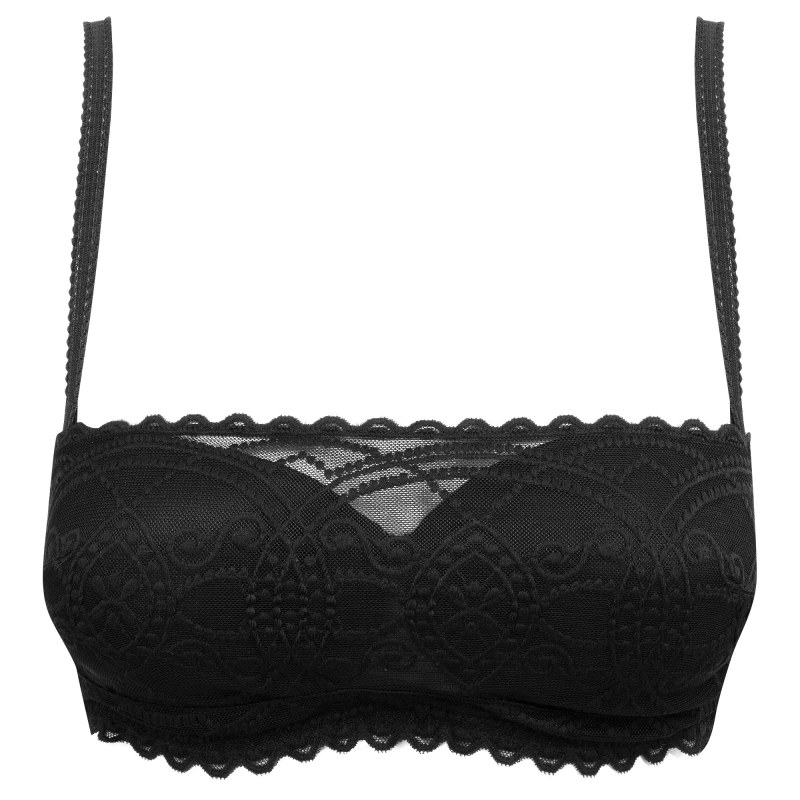 Dámská vyztužená podprsenka Bandeau Bra model 20892183 - Selmark - spodní prádlo kalhotky