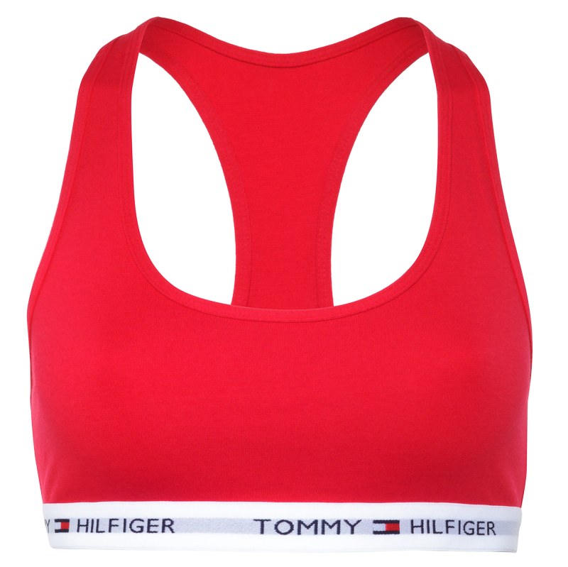 Dámská sportovní podprsenka Cotton Iconic model 20951815 - Tommy Hilfiger Dámská sportovní podprsenka Cotton Iconic model 20951815 - Tommy Hilfiger - spodní prádlo kalhotky