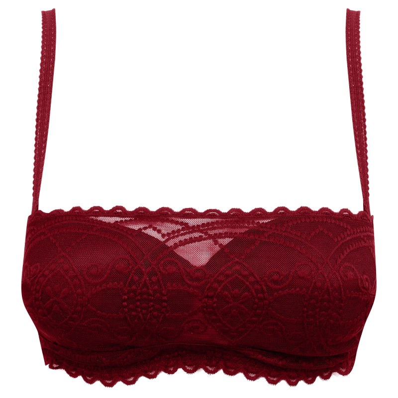 Dámská vyztužená podprsenka Bandeau Bra model 20882579 - Selmark Dámská vyztužená podprsenka Bandeau Bra model 20882579 - Selmark - spodní prádlo kalhotky