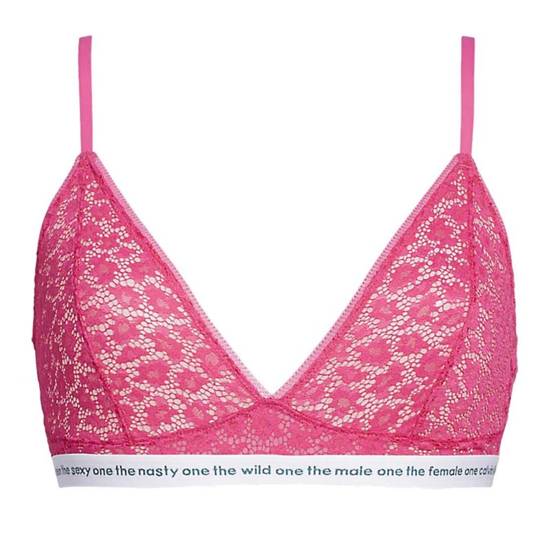 Dámská nevyztužená podprsenka Triangle model 20904377 - Calvin Klein - spodní prádlo kalhotky