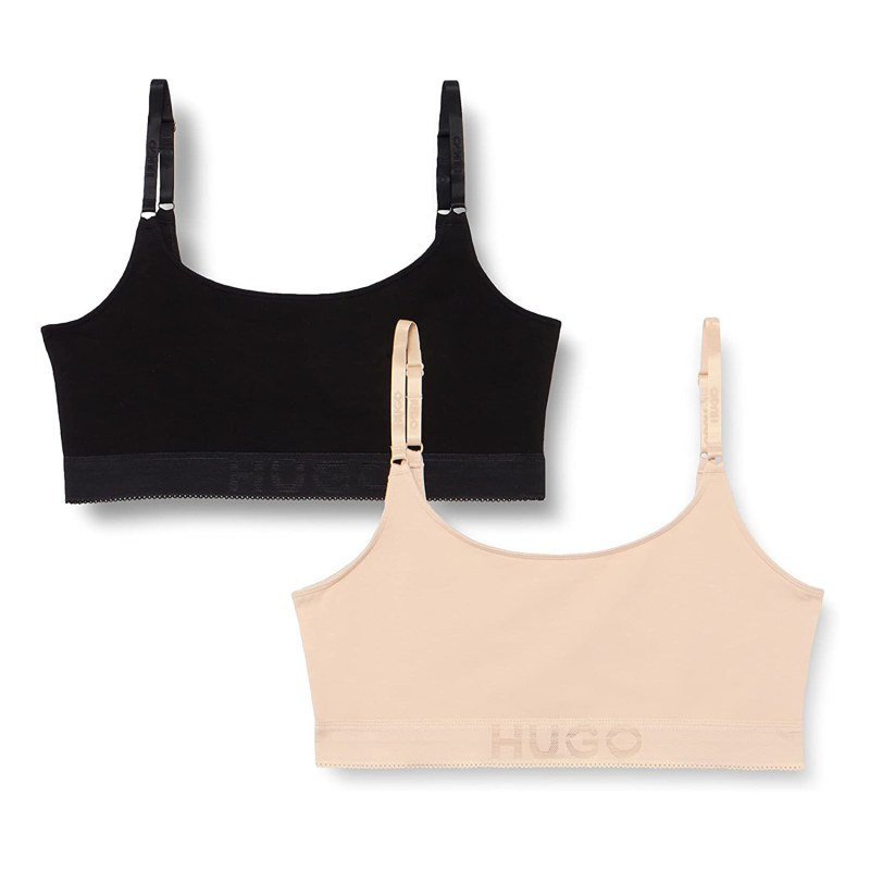 BOSS Dámská sportovní podprsenka Easy 2Pack model 20892302 - Hugo BOSS Dámská sportovní podprsenka Easy 2Pack model 20892302 - Hugo - spodní prádlo kalhotky
