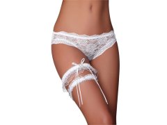 Elegantní podvazek model 20541630 set white - LivCo CORSETTI FASHION