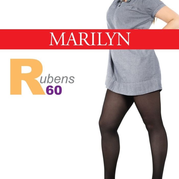 Punčochové kalhoty Marilyn Rubens 60 DEN - Marilyn - čepice, rukavice a šály