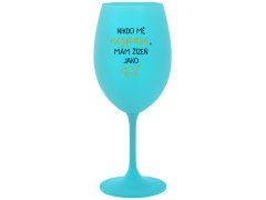 - tyrkysová sklenice na víno 350 ml model 20658393