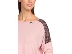 Dvoudílné dámské pyžamo pink model 16257661 - Vamp 6