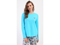 Dámské pyžamo dlouhé model 22406997 - Vienetta 1