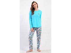 Dámské pyžamo dlouhé model 22406997 - Vienetta 2