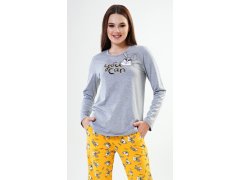 Dámské pyžamo dlouhé model 22406987 - Vienetta 1