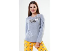 Dámské pyžamo dlouhé model 22406987 - Vienetta 3