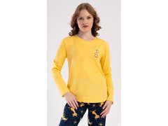 Dámské pyžamo dlouhé model 22407129 - Vienetta 3