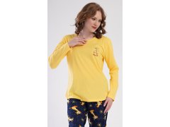 Dámské pyžamo dlouhé model 22407129 - Vienetta 4