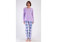 Dámské pyžamo dlouhé model 22407125 - Vienetta 7