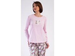 Dámské pyžamo dlouhé model 22407121 - Vienetta 1