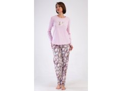Dámské pyžamo dlouhé model 22407121 - Vienetta 3