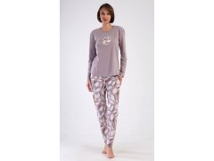 Dámské pyžamo dlouhé model 22407121 - Vienetta 6