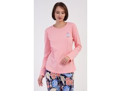 Dámské pyžamo dlouhé model 22407112 - Vienetta 1