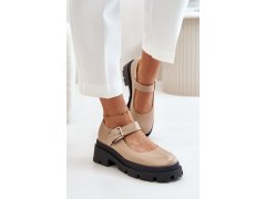 Polobotky 1813 béžové - Step in style